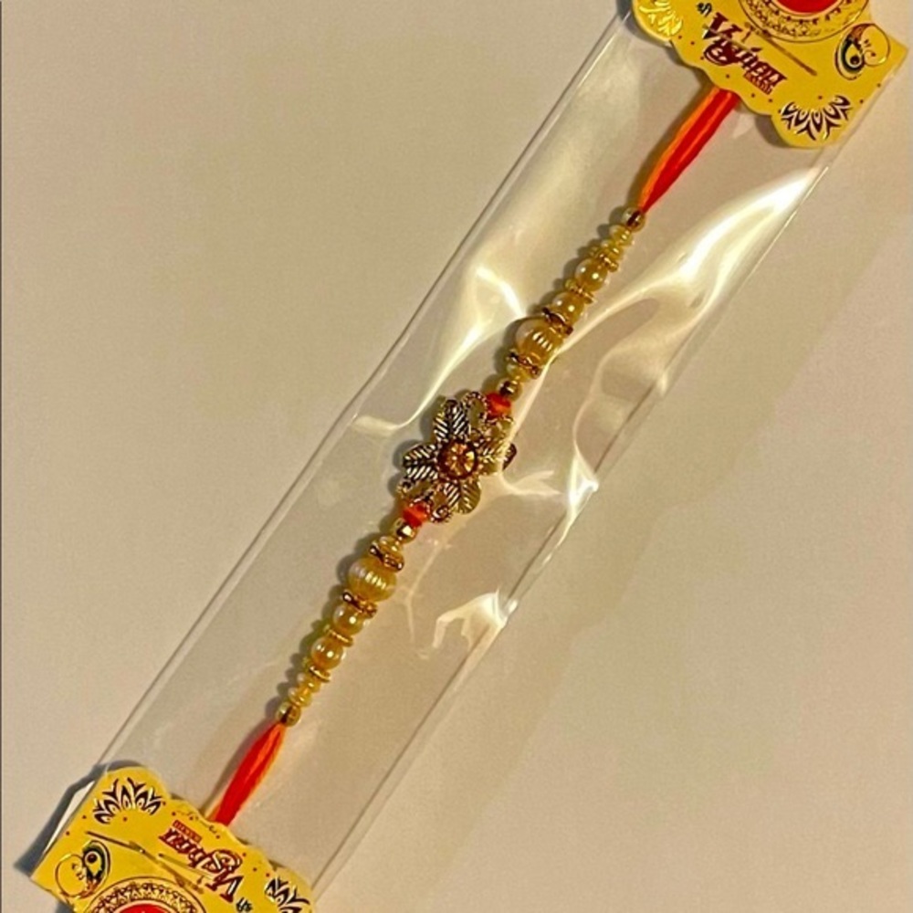 Designer Hand Crafted Rakhi Bracelet